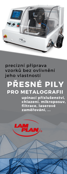 Banner Metalografické přesné pily