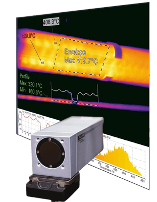 Měření teplotního pole systémovými termokamerami Fluke Process Instruments