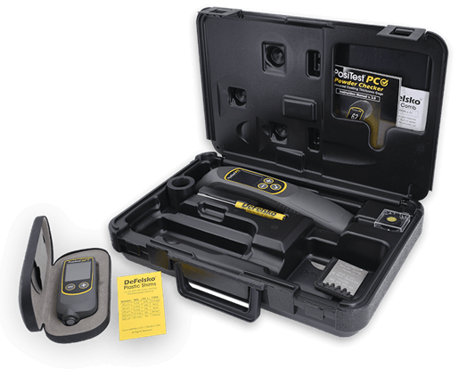 Inspekční sady pro práškové lakování DeFelsko