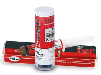 Diamantové pasty LAM PLAN pro metalografické broušení a leštění