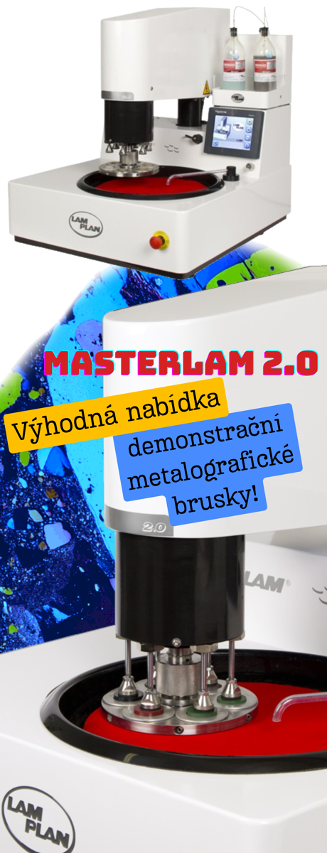 banner demonstrační brusky MASTERLAM 2.0
